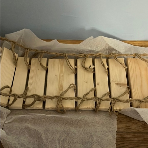 NWT Cat Mod Bridge Wall-Mounted Cat Hammock - Unfinished Wood - Picture 7 of 10